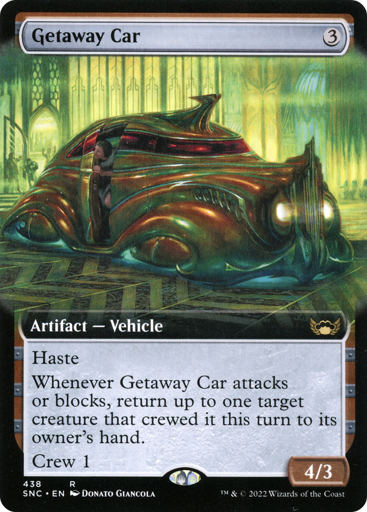 Getaway Car (SNC-438) - Streets of New Capenna: (Extended Art) Foil