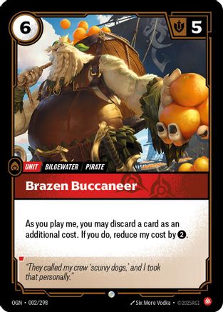 (002/298) Brazen Buccaneer - Origins