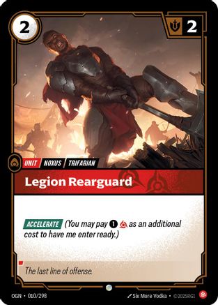 (010/298) Legion Rearguard - Origins
