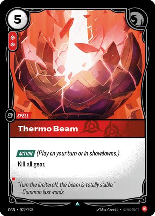 (022/298) Thermo Beam - Origins