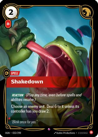 (033/298) Shakedown - Origins Foil