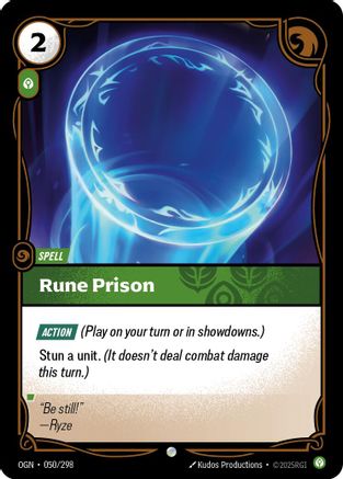 (050/298) Rune Prison - Origins Foil