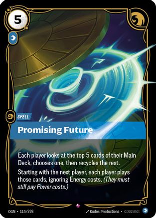 (115/298) Promising Future - Origins Foil