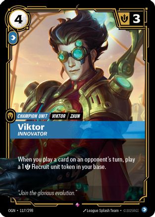 (117/298) Viktor - Innovator - Origins Foil