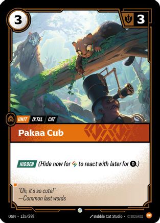 (135/298) Pakaa Cub - Origins