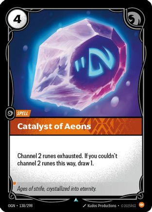 (138/298) Catalyst of Aeons - Origins Foil