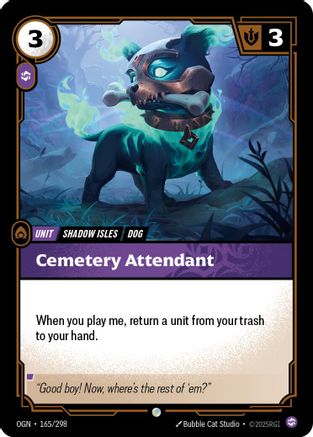 (165/298) Cemetery Attendant - Origins