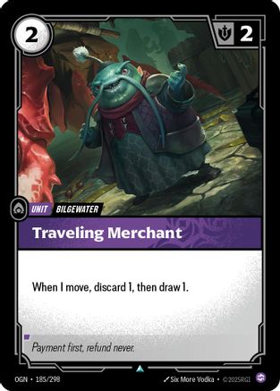 (185/298) Traveling Merchant - Origins Foil