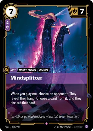 (192/298) Mindsplitter - Origins Foil