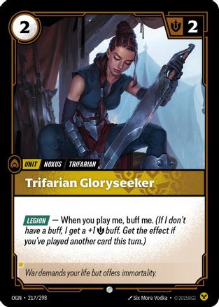 (217/298) Trifarian Gloryseeker - Origins
