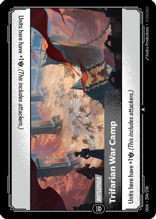 (294/298) Trifarian War Camp - Origins Foil