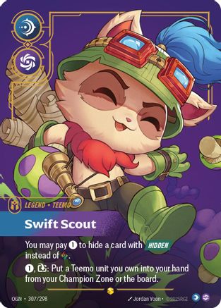 (307/298) Teemo - Swift Scout (Showcase) - Origins