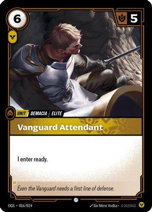 (016/024) Vanguard Attendant - Origins Proving Grounds