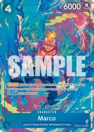 (PRB02-008) Marco (Alternate Art) - Premium Booster -The Best- Vol. 2 Foil