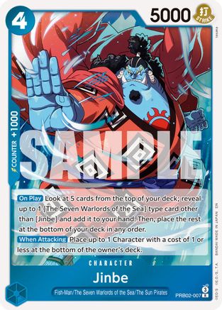 (PRB02-007) Jinbe - PRB02-007 - Premium Booster -The Best- Vol. 2 Normal
