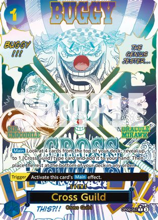 (OP09-057) Cross Guild (Alternate Art) - Premium Booster -The Best- Vol. 2 Foil