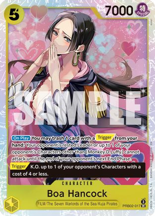 (PRB02-017) Boa Hancock - Premium Booster -The Best- Vol. 2 Foil