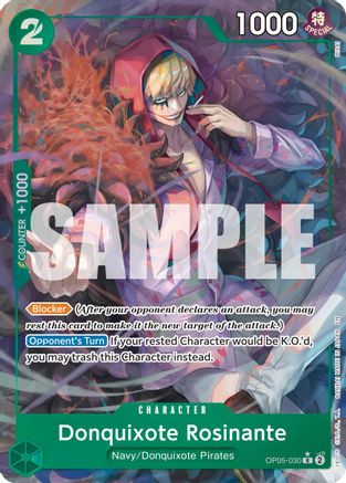 (OP05-030) Donquixote Rosinante (Alternate Art) - Premium Booster -The Best- Vol. 2 Foil