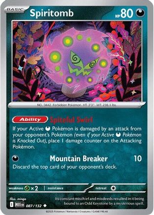 Spiritomb (87/132) - ME01 Mega Evolution - Uncommon