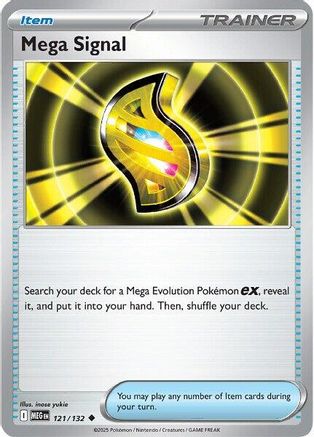 Mega Signal (121/132) - ME01 Mega Evolution - Uncommon