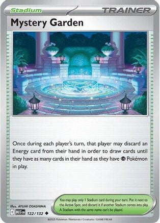Mystery Garden (122/132) - ME01 Mega Evolution - Uncommon