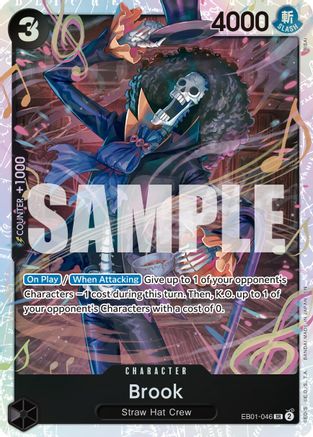 (EB01-046) Brook - EB01-046 (Reprint) - Premium Booster -The Best- Vol. 2 - Foil