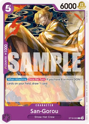(ST18-003) San-Gorou (Reprint) - Premium Booster -The Best- Vol. 2 - Normal