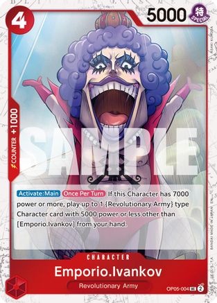 (OP05-004) Emporio.Ivankov (Pirate Foil) - Premium Booster -The Best- Vol. 2 Foil