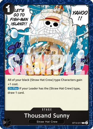 (ST14-017) Thousand Sunny (Reprint) - Premium Booster -The Best- Vol. 2 - Normal