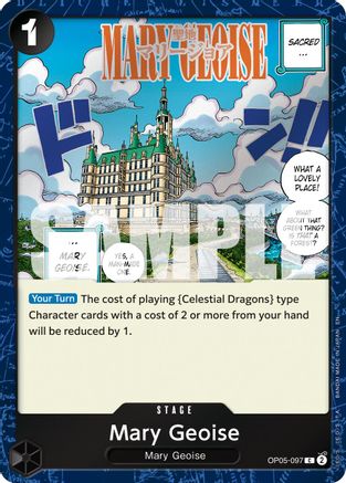 (OP05-097) Mary Geoise (Pirate Foil) - Premium Booster -The Best- Vol. 2 Foil