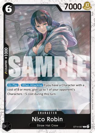 (ST14-007) Nico Robin - ST14-007 (Pirate Foil) - Premium Booster -The Best- Vol. 2 Foil