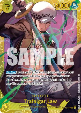 (OP10-119) Trafalgar Law - OP10-119 (Reprint) - Premium Booster -The Best- Vol. 2 - Foil
