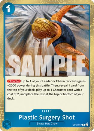 (ST12-017) Plastic Surgery Shot - ST12-017 (Pirate Foil) - Premium Booster -The Best- Vol. 2 Foil