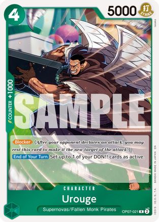 (OP07-021) Urouge (Reprint) - Premium Booster -The Best- Vol. 2 - Foil