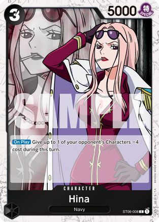 (ST06-008) Hina (Pirate Foil) - Premium Booster -The Best- Vol. 2 Foil