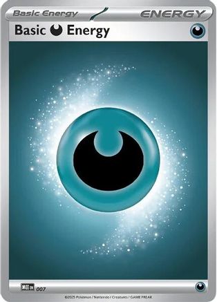 Basic Darkness Energy (7) - MEE Mega Evolution Energies - Common