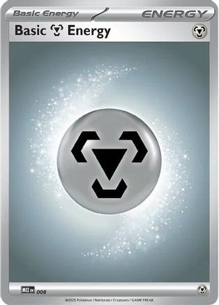 Basic Metal Energy (8) - MEE Mega Evolution Energies - Common