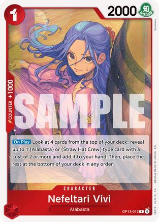 (OP13-012) Nefeltari Vivi - Carrying On His Will Foil