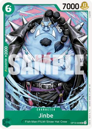 (OP13-029) Jinbe - Carrying On His Will Normal