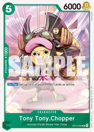 (OP13-030) Tony Tony.Chopper - Carrying On His Will Normal