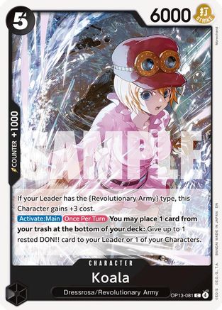 (OP13-081) Koala - Carrying On His Will Normal