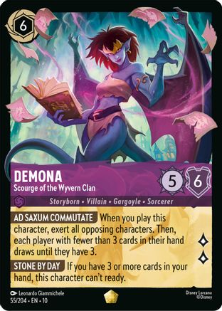 (055/204) Demona - Scourge of the Wyvern Clan - Whispers in the Well Normal
