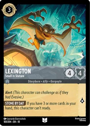 (183/204) Lexington - Small in Stature - Whispers in the Well Cold Foil