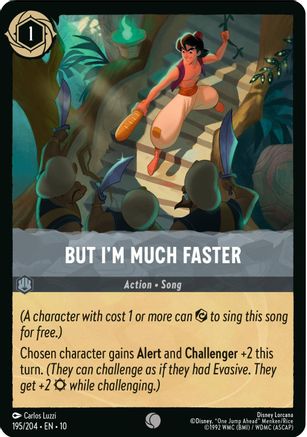 (195/204) But I'm Much Faster - Whispers in the Well Cold Foil