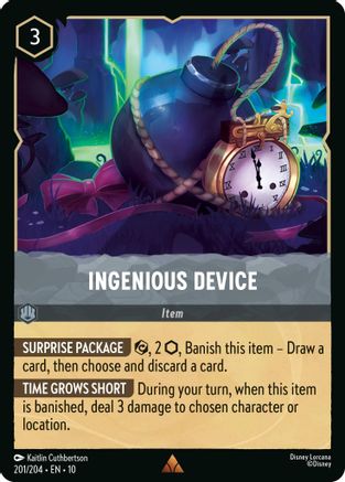(201/204) Ingenious Device - Whispers in the Well Cold Foil