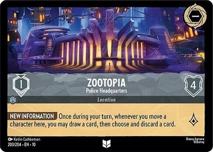 (203/204) Zootopia - Police Headquarters - Whispers in the Well Normal