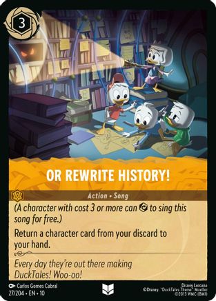 (027/204) Or Rewrite History! - Whispers in the Well Normal