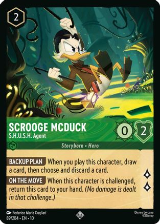(089/204) Scrooge McDuck - S.H.U.S.H. Agent - Whispers in the Well Normal