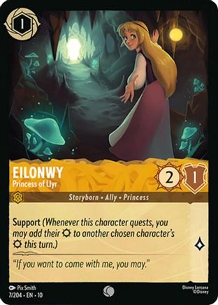 (007/204) Eilonwy - Princess of Llyr - Whispers in the Well Cold Foil