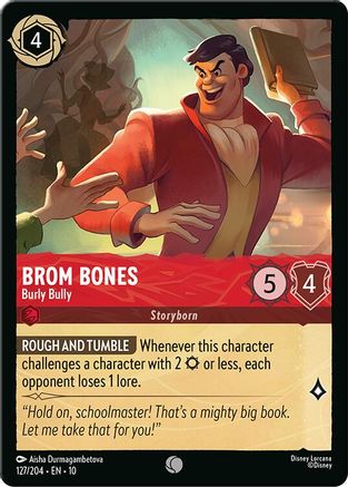 (127/204) Brom Bones - Burly Bully - Whispers in the Well Normal
